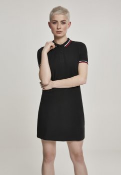 Ladies Polo Dress - black