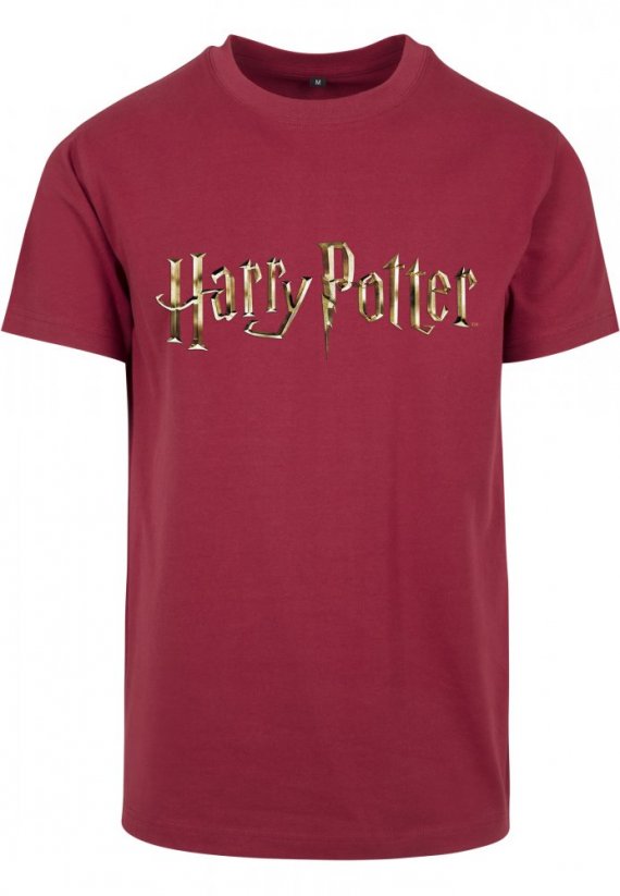T-shirt męski Harry Potter Logo - czerwony