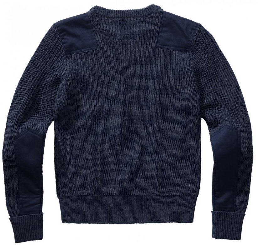 Chlapčenský sveter Brandit Kids BW Pullover - navy