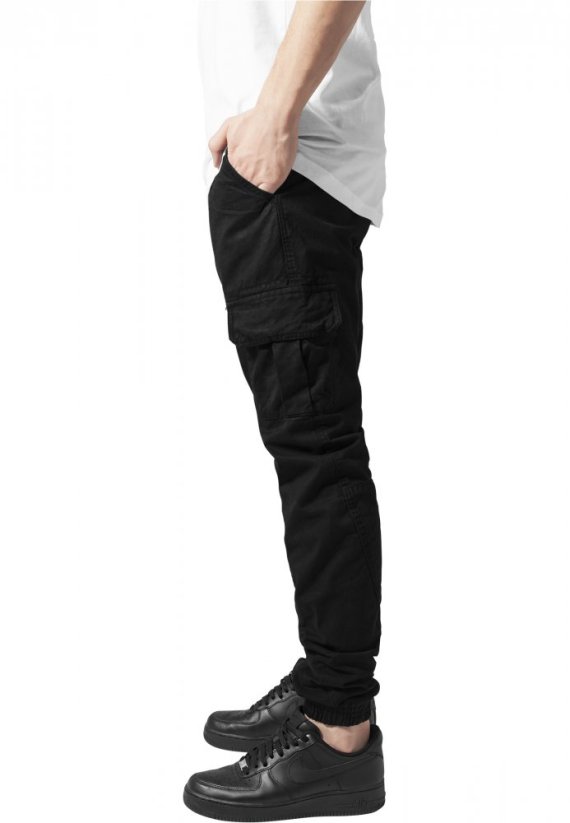 Pánské kalhoty Urban Classics Cargo Jogging - černé