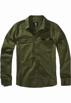 Brandit / Flanellshirt olive
