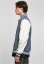 Starter Nylon College Jacket - vintageblue/palewhite