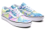 Boty Vans Comfycush Old Skool tie dye orchid/true white