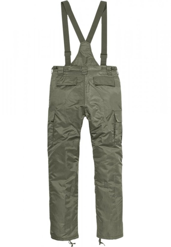 Thermal Dungarees - olive