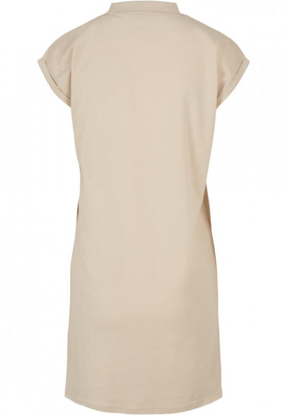 Ladies Turtle Extended Shoulder Dress - softseagrass