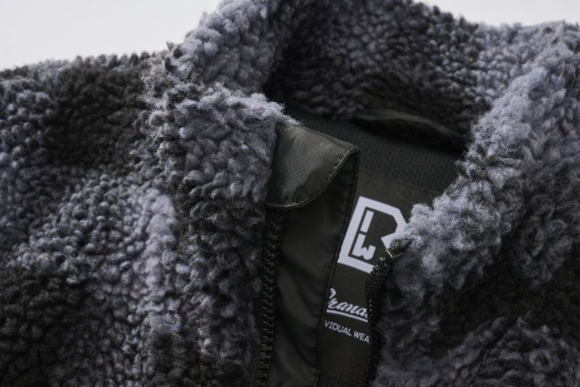 Teddyfleece Vest Men - black/grey