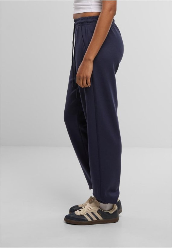 Ladies Slim Fit Scuba Joggpant  - navy