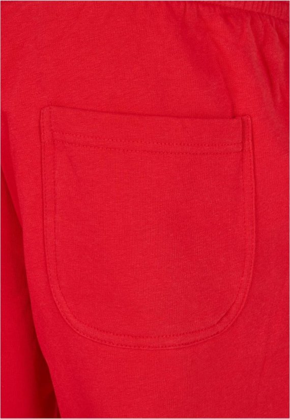 Červené pánské tepláky Urban Classics Basic Sweatpants 2