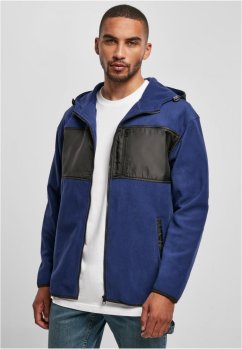 Hooded Micro Fleece Jacket - spaceblue