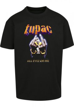 Męska koszulka Mister Tee Tupac Thug Passion Oversize Tee - czarny