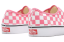 Topánky Vans Authentic checkerboard pink lemonade/true white