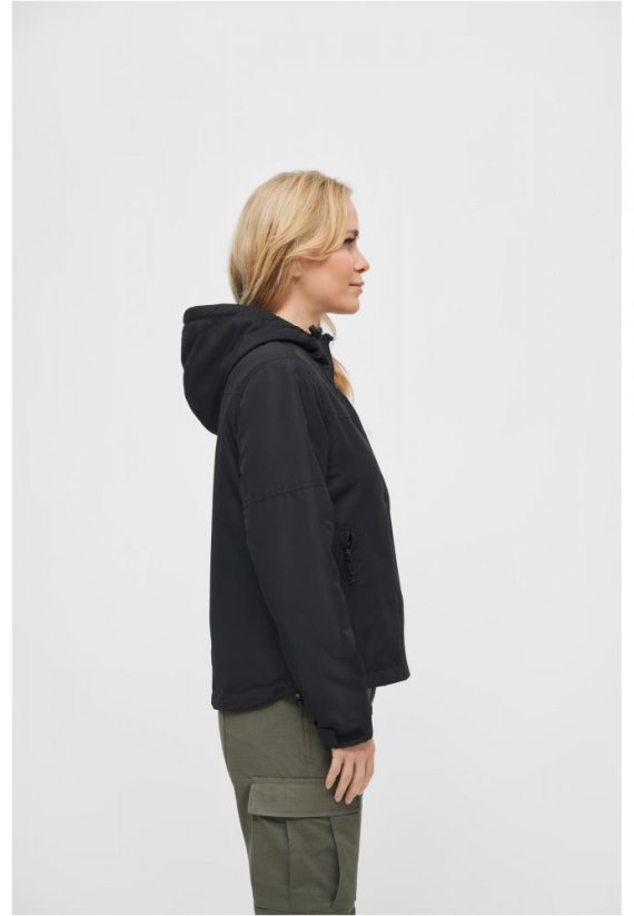 Dámská bunda Brandit Windbreaker Frontzip - černá