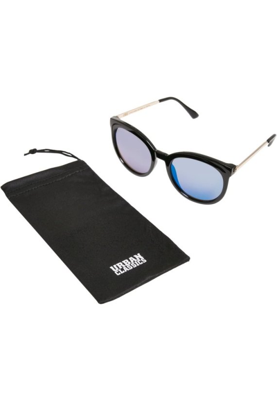 Sunglasses October UC black/yellow one size - black/blue