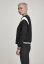 Ladies Inset College Sweat Jacket - blk/wht