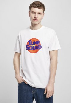 Biele pánske tričko Mister Tee Space Jam Tune Squad Logo