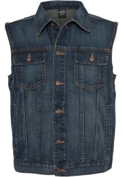 Męska kamizelka jeansowa Urban Classics - niebieski denim
