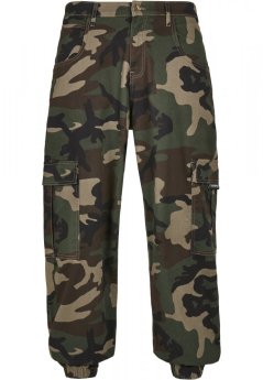 Pánské kalhoty Southpole Camo Cargo Pants wood camo