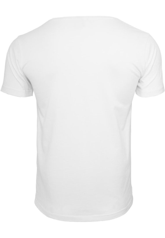 Synthetic Leather Pocket Tee wht/blk S
