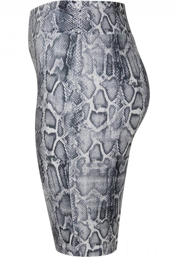 Ladies Cycle Pattern Shorts - snake