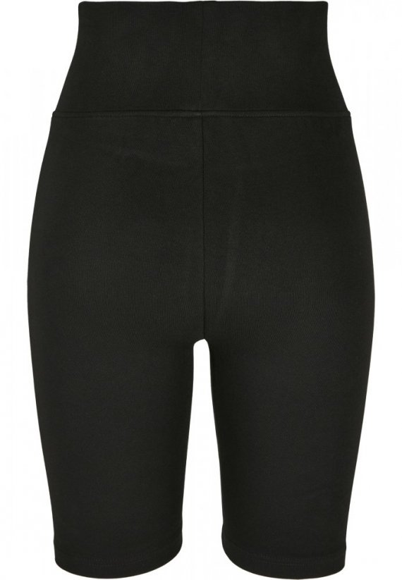 Legginsy Urban Classics Ladies High Waist Cycle Shorts - black