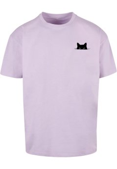 Halloween - Cat Tee - lilac