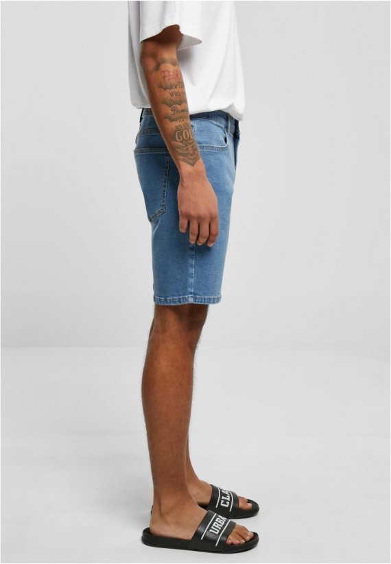Relaxed Fit Jeans Shorts - light blue washed