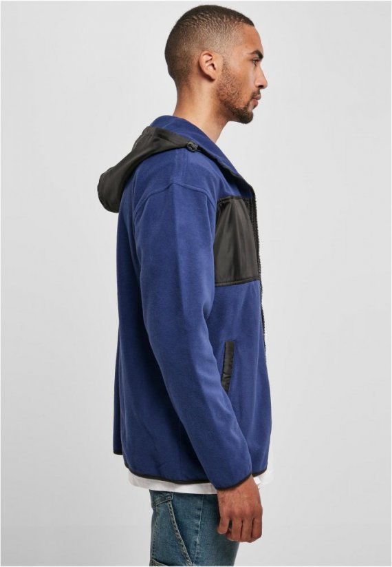 Hooded Micro Fleece Jacket - spaceblue