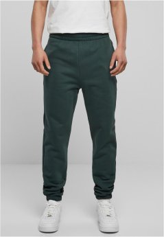 Tmavě zelené pánské tepláky Urban Classics Ultra Heavy Sweatpants