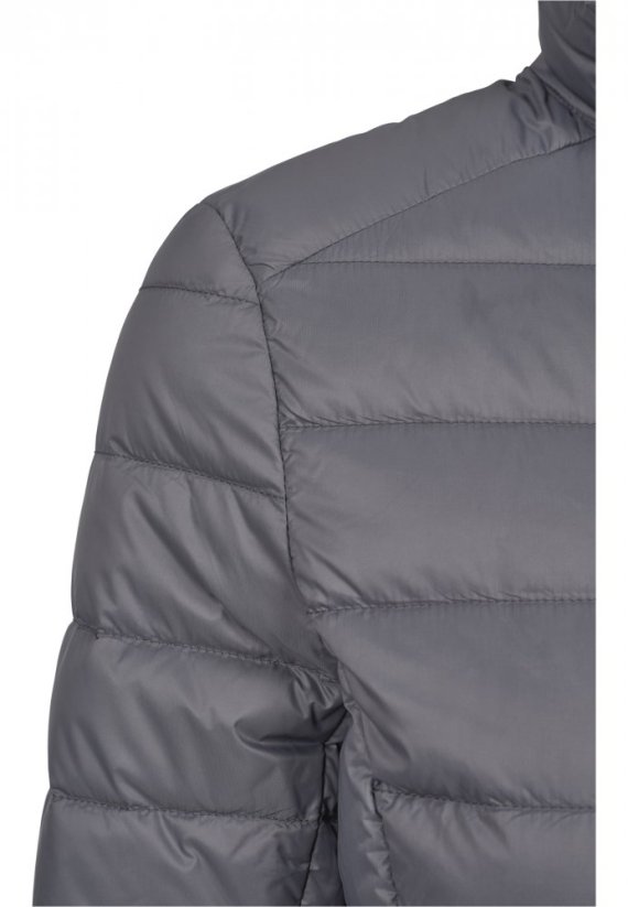 Ladies Basic Down Jacket - darkgrey
