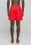 Pánske kúpacie kraťasy Urban Classics Block - červené