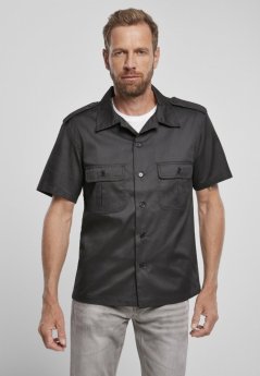 Brandit / Short Sleeves US Shirt black