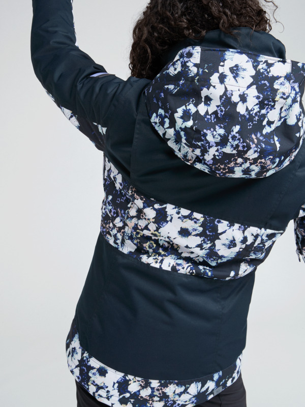 Bunda Roxy Presence kvj1 true black black flowers
