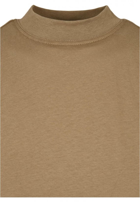 Ladies Turtle Extended Shoulder Dress - khaki