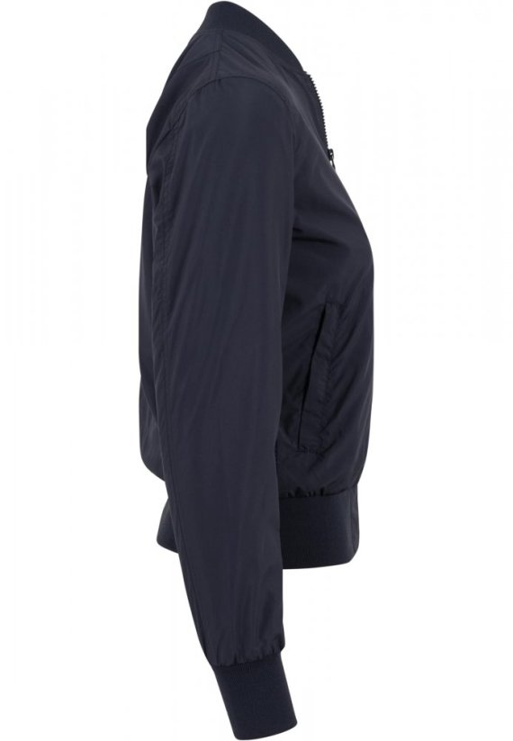 Dámská jarní/podzimní bomber bunda Urban Classics - modrá