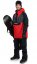 Čierno červená pánska snowboardová bunda Horsefeathers Spencer