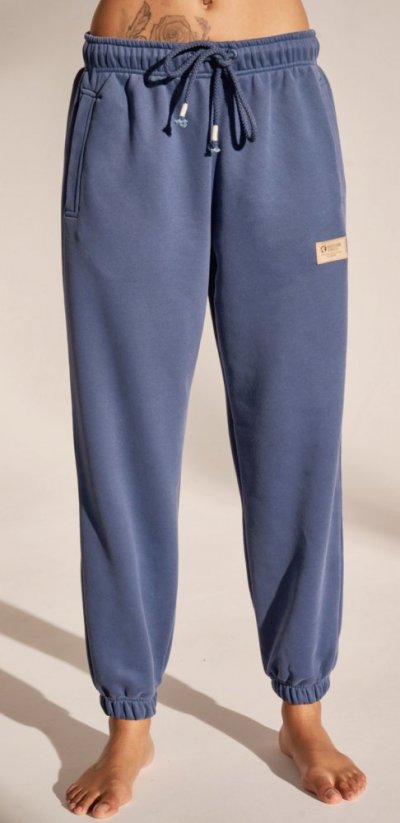 Damskie spodnie dresowe Mother Earth Hanover - niebieskie