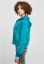 Ladies Short Oversized Zip Jacket - watergreen