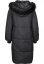 Černý dámský zimní kabát Urban Classics Oversize Faux Fur Puffer