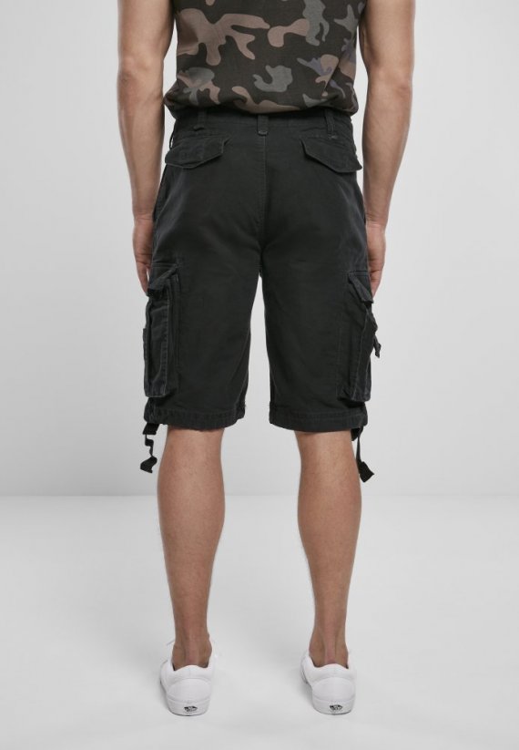 Kraťasy Brandit Vintage Cargo Shorts - black