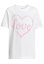 T-Shirt 2 Pack - kurzarm - Love Heart & Flying Butterfly white+marshmallow 122/128