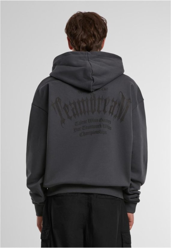 Teamdream Ultraheavy Oversize Hoodie black 3XL - darkgrey