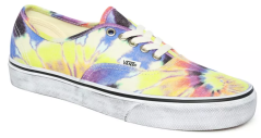 Boty Vans Authentic washed tie dye/true white