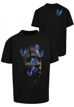 Pánské tričko Mister Tee Le Papillon Oversize Tee - černé
