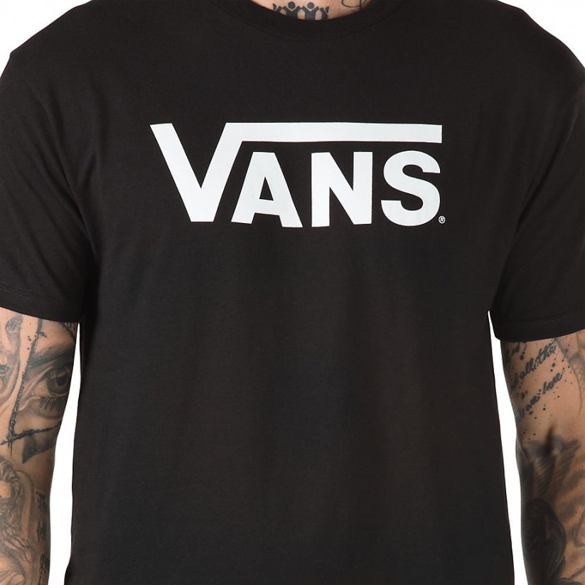 T-Shirt Vans Classic black-white