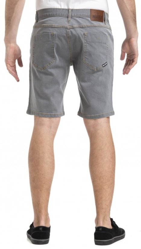 Kraťasy Meatfly Just 19 c light grey denim