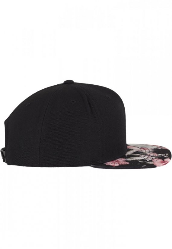 Czapka unisex Urban Classics Floral Snapback - kolorowa czapka