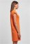 Ladies Turtle Extended Shoulder Dress - vintageorange