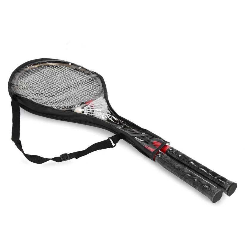 Spokey BADMNSET1 Sada na badminton - 2 x raketa, košíček, obal