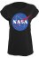 Ladies NASA Insignia Tee - black