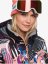 Bunda Roxy Pop Snow Meridian true black pop flowers